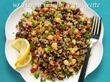 Black Bean & Quina Salad w/ Honey-Cumin Vinaigrette