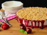 Cherry-Berry Cobbler w/ Toffee Streusel
