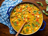 Chicken, Carrot and Chickpea Coconut Curry