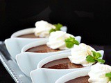 Five Minute Irish Chocolate Pots de Crème