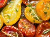 Garlic Herb Roasted Tomatoes