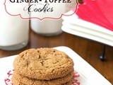 Ginger-Toffee Cookies