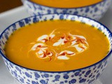 Roasted Thai Carrot and Sweet Potato Soup