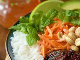 Vietnamese Caramelized Pork Salad Bowls