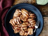 Souvlaki Shop Grilled Chicken Thighs & a Minty Coconut Tzatziki (Paleo, Gluten-Free, Dairy-Free)