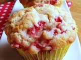 Strawberries and Cream Muffins...Improv Challenge