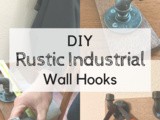 Diy Rustic Industrial Wall Hooks
