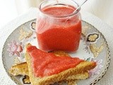Easiest Raw Strawberry Jam