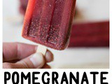 Pomegranate Chia Popsicles (and pom Wonderful Giveaway!)