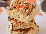 Pumpkin Spice Rice Crispy Treats (Dairy Free)