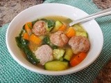 Simple Italian Wedding Soup (Minestra Maritata)