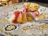 Sweet Cornbread with Strawberry Filling