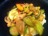 Vegetable Stir-fry aka The Detox Meal after the Superbowl