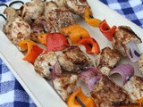 Chipotle Chicken Kabobs / #BBQWeek