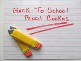 Cookie Journey Thursday ~ Back To School Pencil Cookies