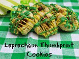 Leprechaun Thumbprint Cookies