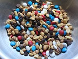 Quick and Easy 4th of July Trail Mix