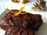 Christmas Menu: Dessert - Browned Butter Brownies with Baileys