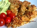 Crusted Parmesan and Herb Chicken Fingers
