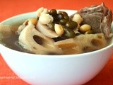 Easy Soup Series : Post #2 - Lotus Root Soup with Pork Ribs