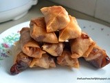 Fried Nian Gao - Spring Roll Style