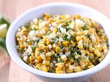 Sautéed Corn with Manchego and Lime