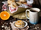 Mini Maple-Oat Scones with Orange Glaze [Milk Shop Blog]