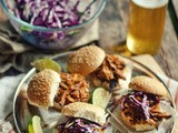 Slow Down. Eat Pork! [Coffee-Chipotle Pulled Pork Sliders]