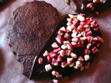 Chocolate Chocolate Heart Cookies for Valentines