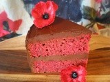Lest We Forget- Raspberry Poppy Seed Cake for Remembrance Day