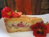 Strawberry Rhubarb Torte