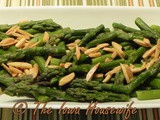 From the Garden...Steamed Asparagus With Brown Butter and Hazelnuts