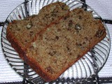 Nutty Applesauce Bread