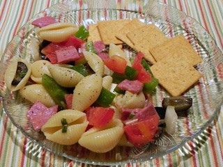 Salami Pasta Salad