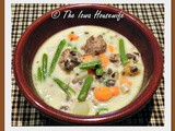 Sausage Meatball and Green Bean Chowder