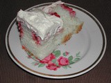 Strawberry Stripe Refrigerator Cake