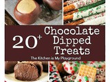 20+ Chocolate Dipped Treats For Christmas