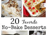 20 Favorite No-Bake Desserts