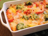 Bell Pepper & Broccoli Vegetable Lasagna