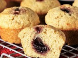 Buttermilk Jam Muffins