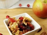 Cranberry Apple Casserole {or crisp ... or crunch}