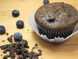 Dark Chocolate Blueberry Muffins {Crazy Cooking Challenge}
