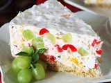 Fruit Salad Cheesecake