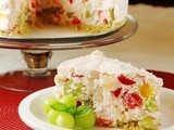 Fruit Salad Cheesecake
