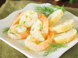 Garlic & Dill Marinated Shrimp