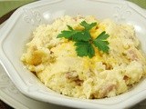 Ham & Cheese Grits Casserole (... & kissing a giraffe)