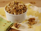 Honey-Vanilla Granola ... & Robbing Our Bees