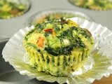 Individual Veggie Quiche Cups To-Go