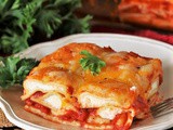 Lazy Lasagna (with Frozen Ravioli!)