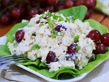 Pina Colada Chicken Salad with Grapes